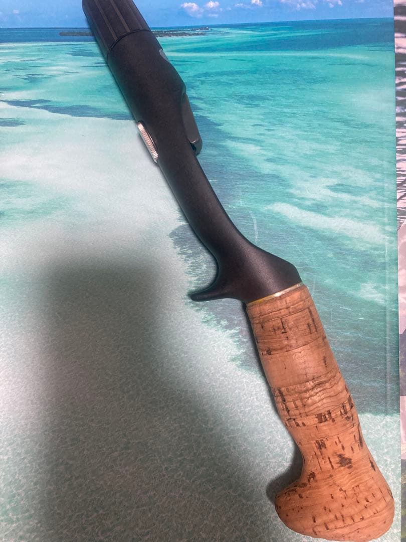 レスターファイン　キャスティングハンドル フジグリップ