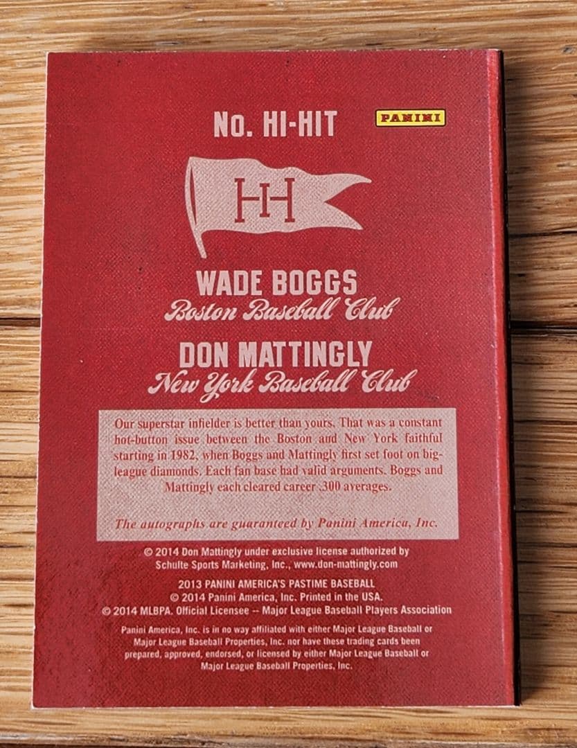 2014 パニーニ HITTERS INK HI-HIT 08/15