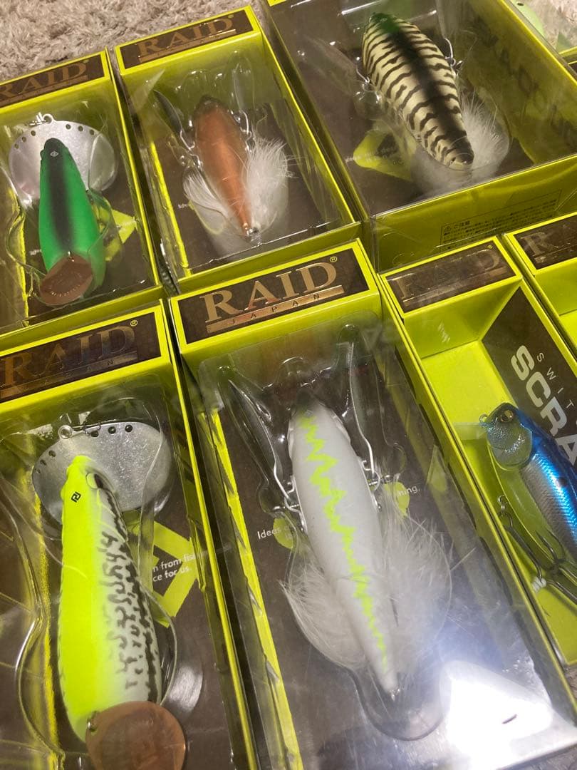 レイドジャパン　ビッグベイト　ルアー 12個セット⭐︎バラ売り不可⭐︎