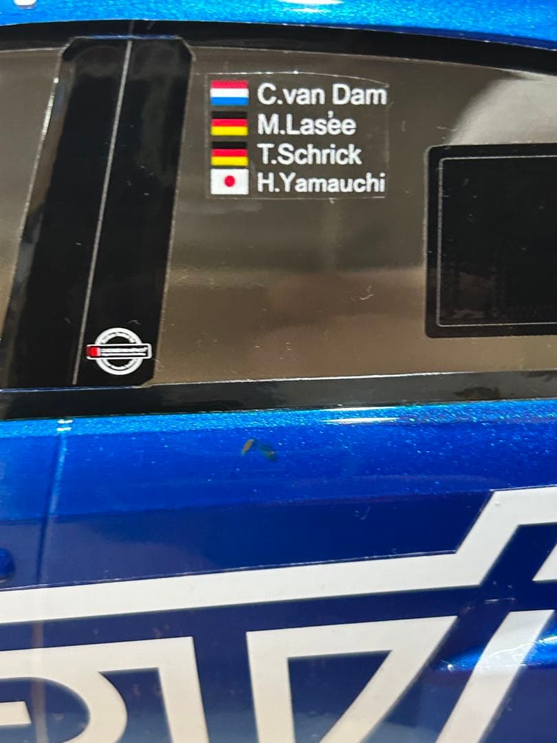 タミヤ SUBARU WRX STI ラジコンボディ メタリックブルー　未使用