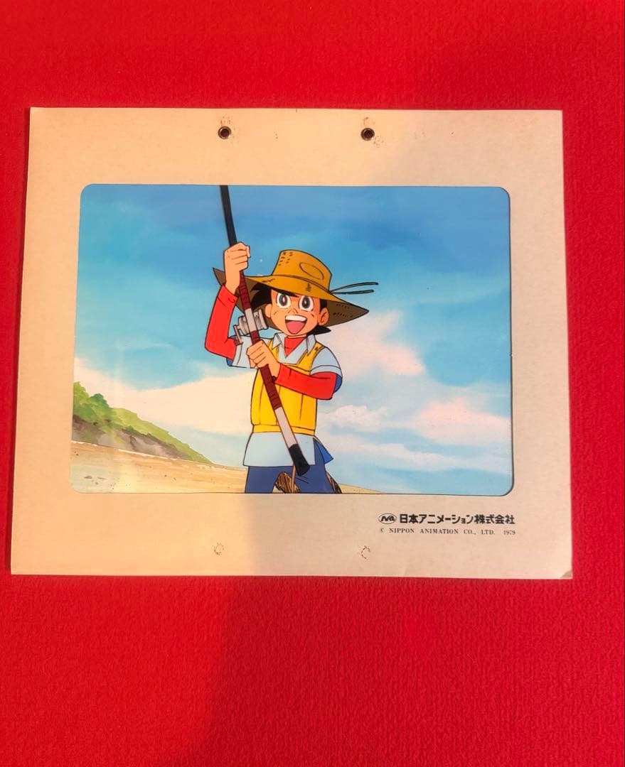 釣りキチ三平 オリジナルセル画10枚 当時物