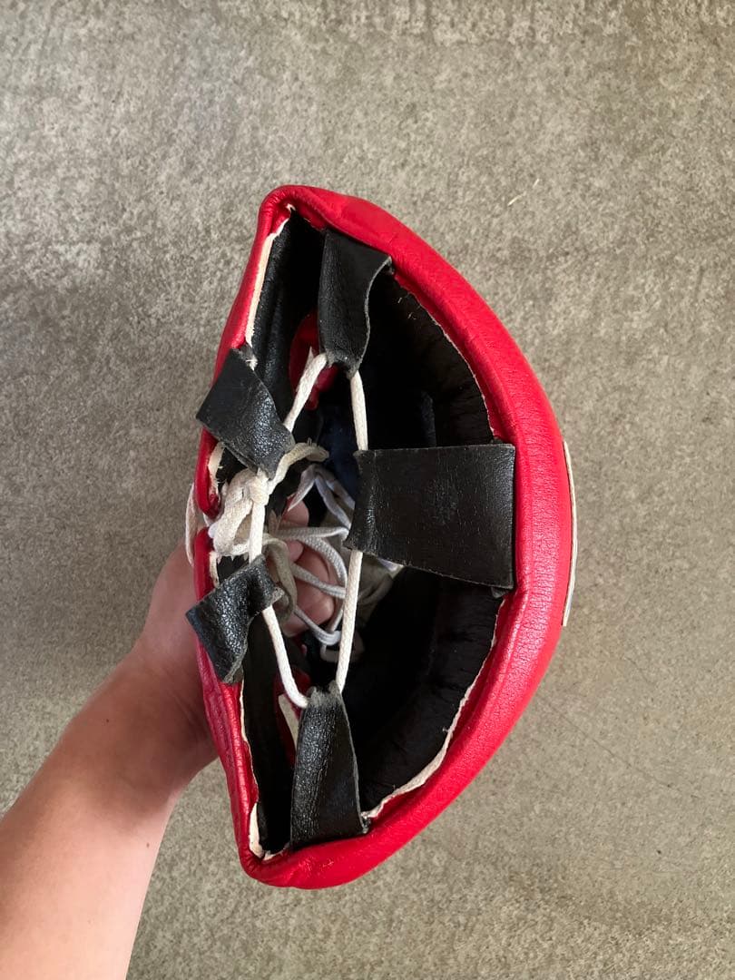 Winning ヘッドギア フルフェイスタイプ レッドM FG-2900