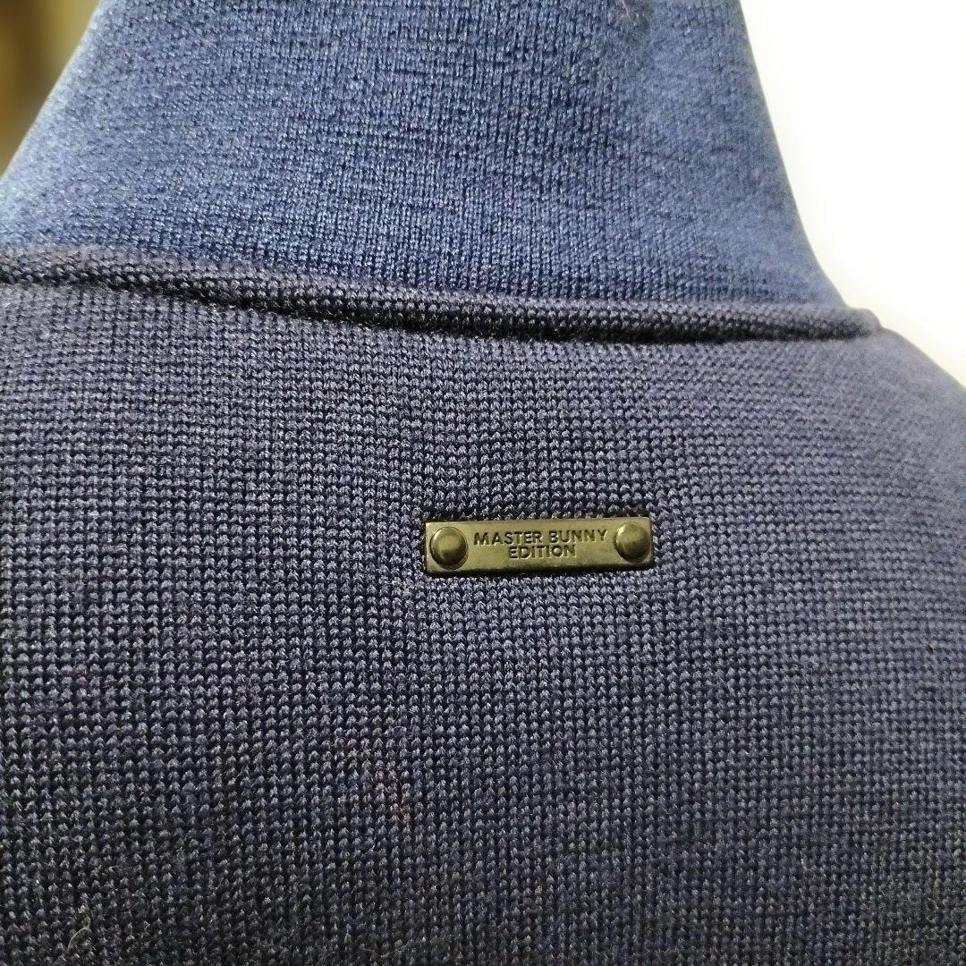 一度使用のみスタジャン風ブラックネイビージャケット