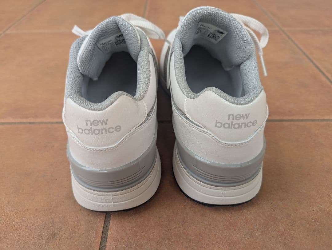 New Balance ゴルフシューズ ホワイト/グレー 574 V3 SL