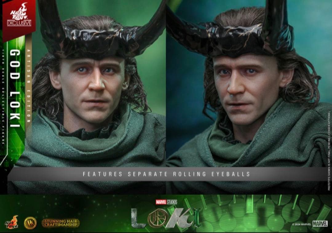 新品 ホットトイズ　【テレビ・マスターピース DX アルチザン】 ゴッド・ロキ