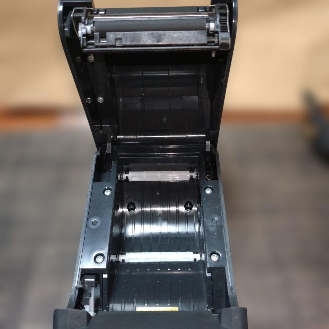 【三栄電機】レシートプリンター SD3-22SJ-B （ブラック）✭中古品