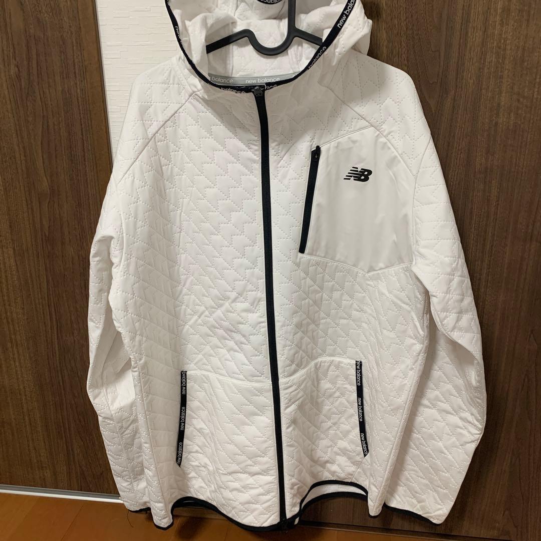 New Balance キルティングジャケット ホワイト