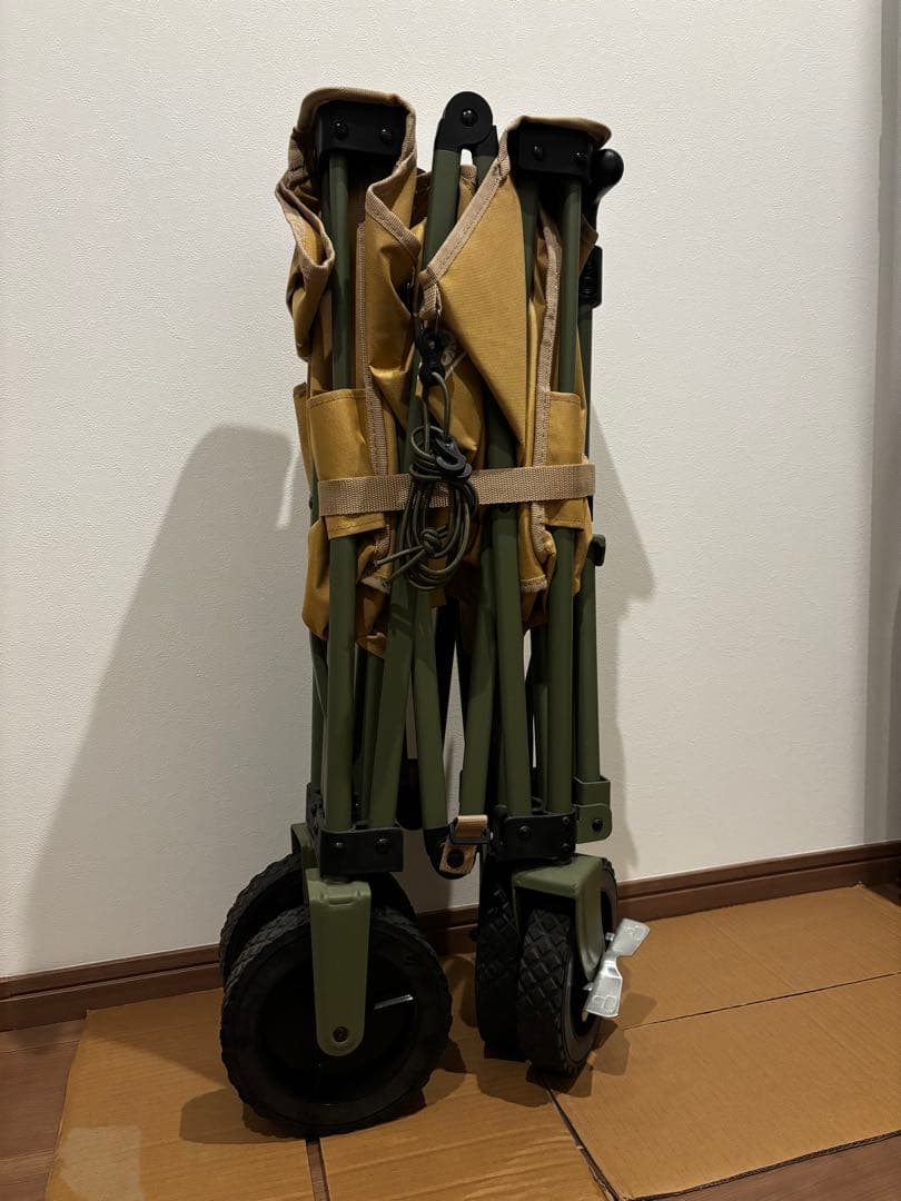 Coleman キャリーカート ベージュ