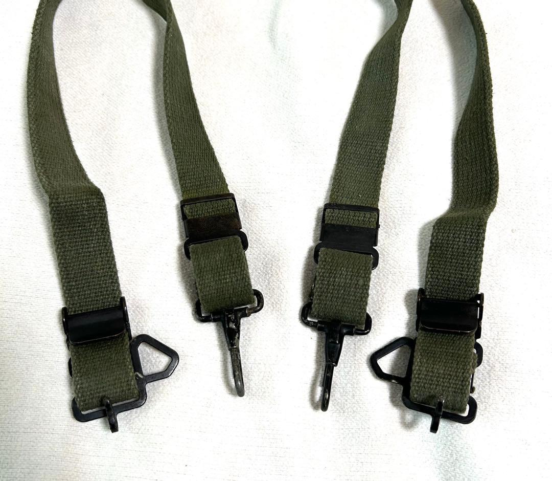 米軍ベトナム戦争/M56/H型サスペンダー/希少/未使用デッドストック