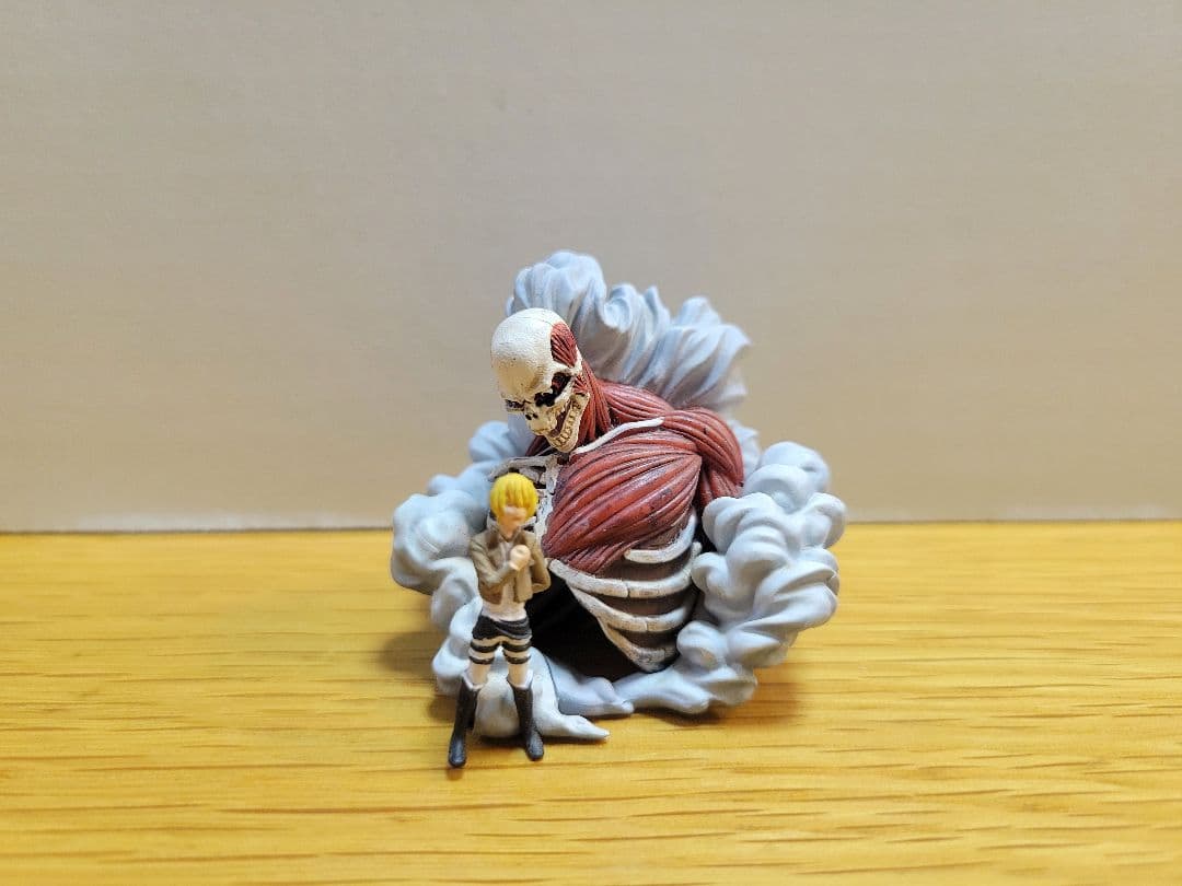 進撃の巨人 カプセル フィギュアコレクション　海洋堂 3種コンプリートセット
