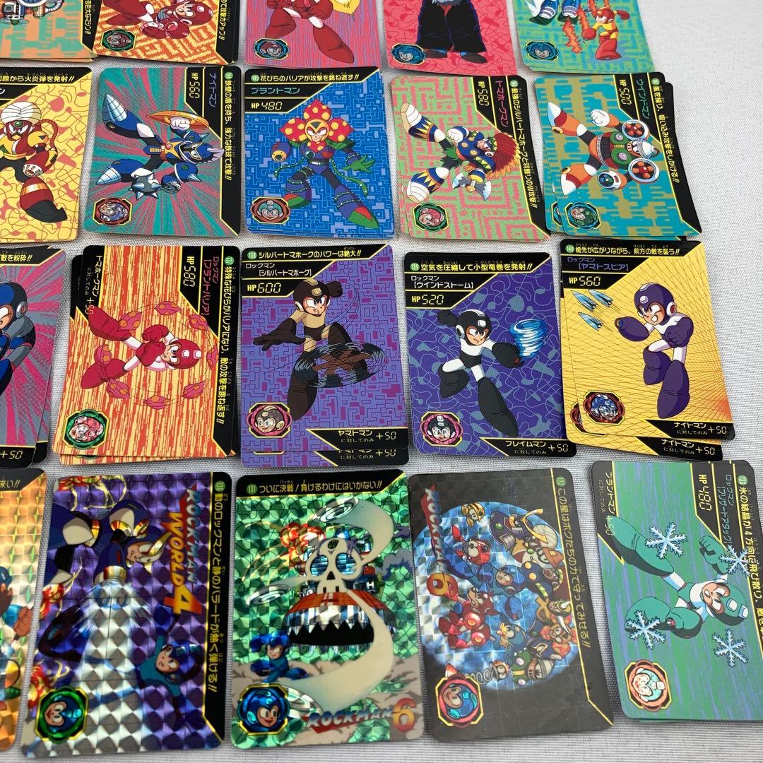 ロックマン カードダス パート4 全42種 78枚 フルコンプ キラカード6枚