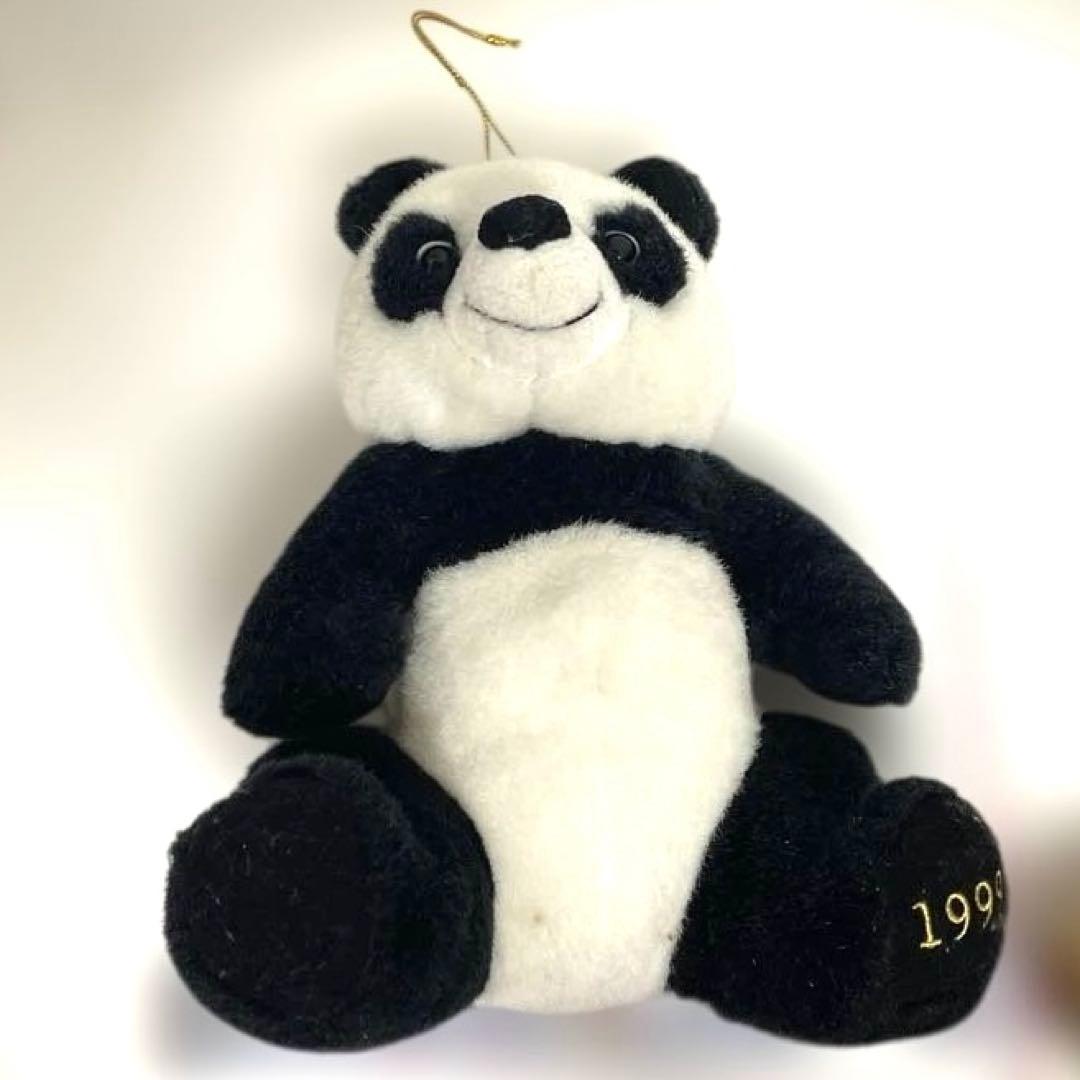 2000年メモリアルテディベア パンダのぬいぐるみ
