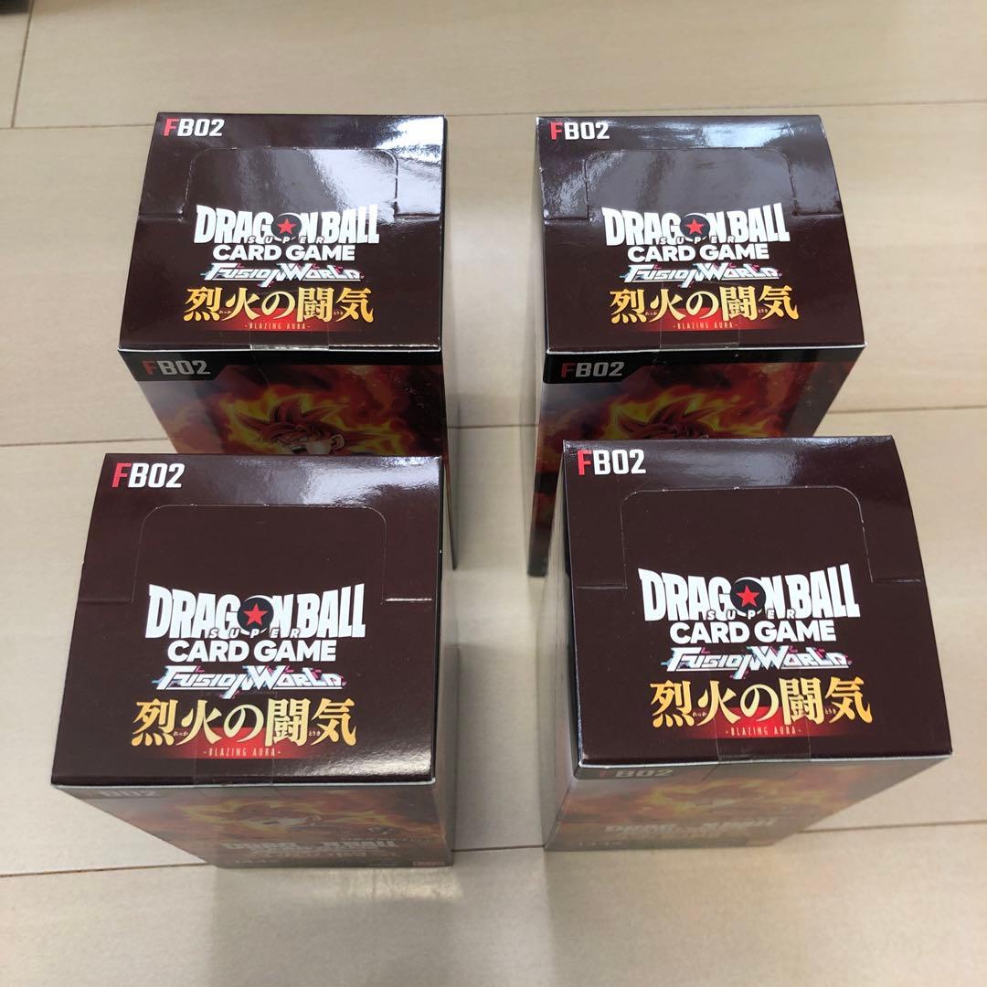 覚醒の鼓動・烈火の闘気【各4BOX 計8BOX】