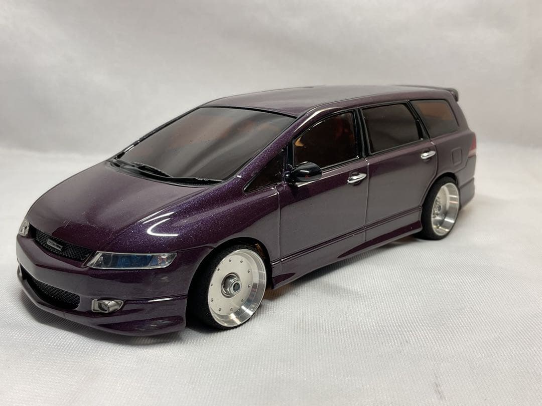 京商ミニッツ　MR-03 ホンダ無限オデッセイM's製　Mk'1アルミホイール付