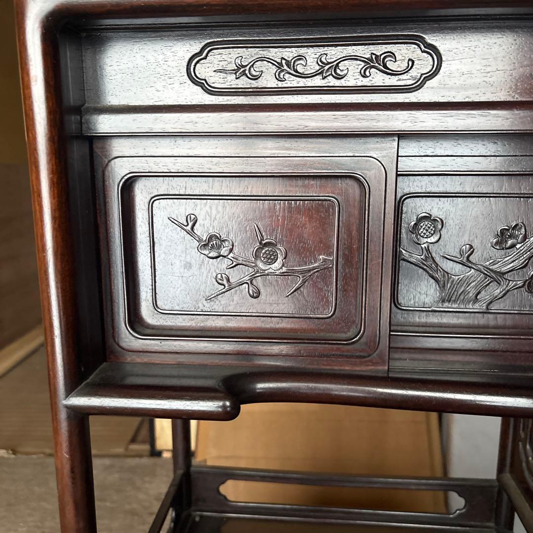 木製アンティーク風収納棚　愛知県引き取り限定