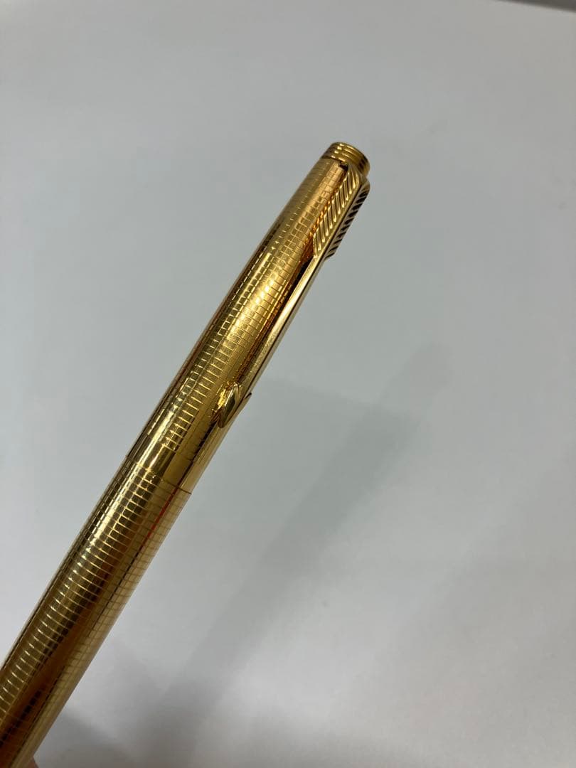 パーカー 万年筆 ゴールドカラー ペン先刻印あり　【3644】