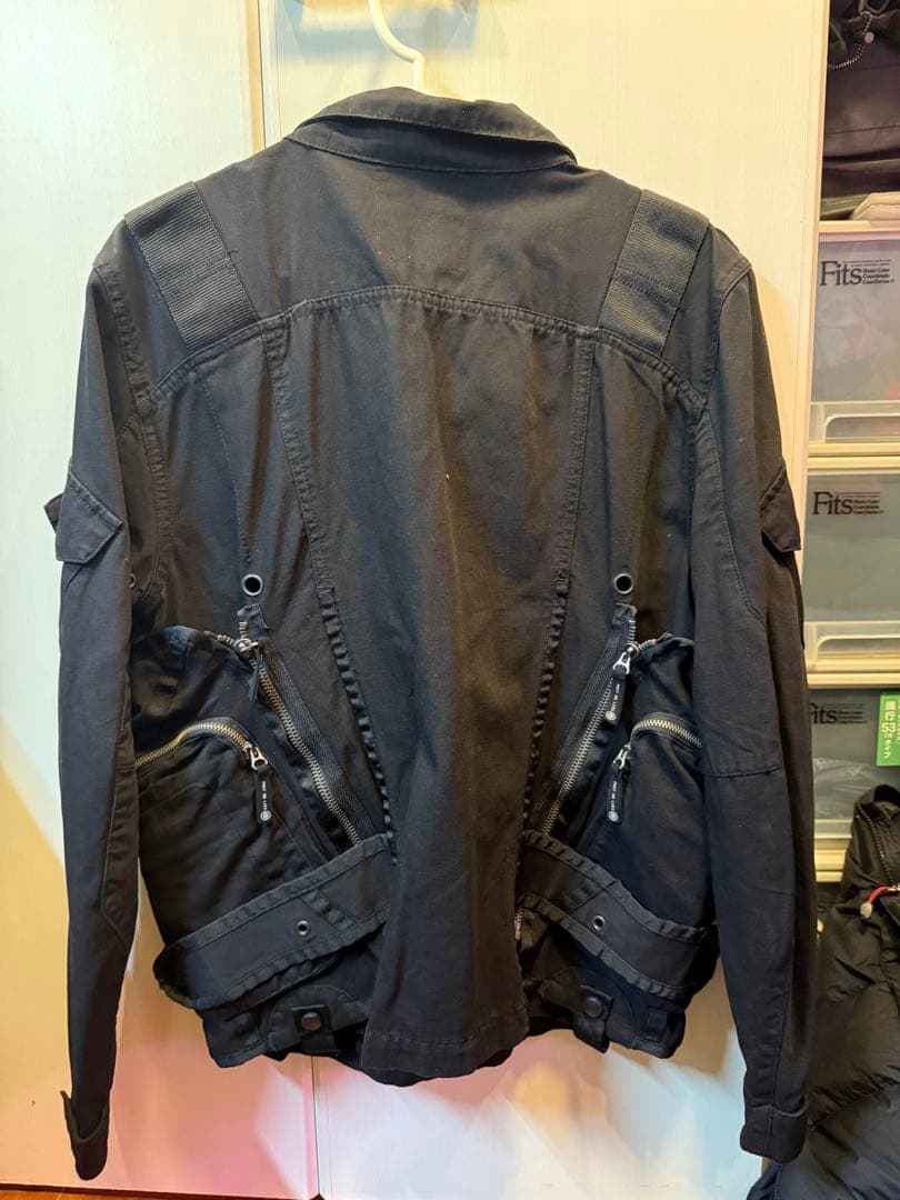 analog burton ブラック多機能ジャケット　S