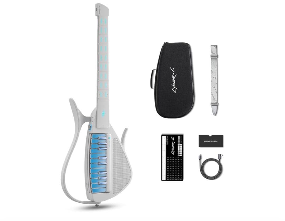 Enya エンヤ Cyber-G スマートエレキギター キーボードモデル 白