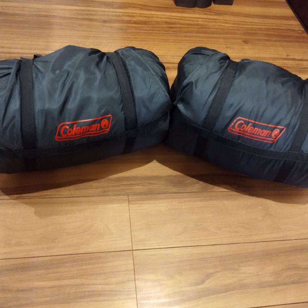 ２個セット最高峰コールマン コンフォートマスター スリーピングバッグ　寝袋