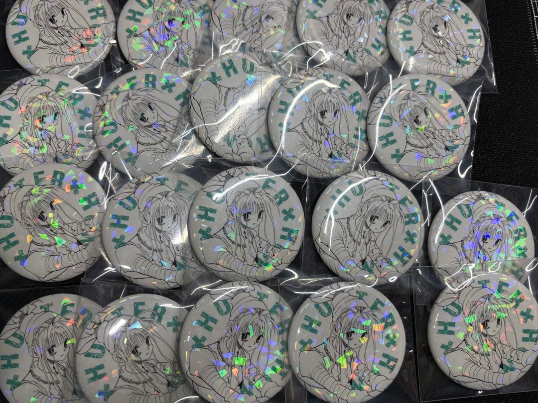 HUNTER×HUNTER ネオン　オールスター缶バッジ　ヨークシンシティ
