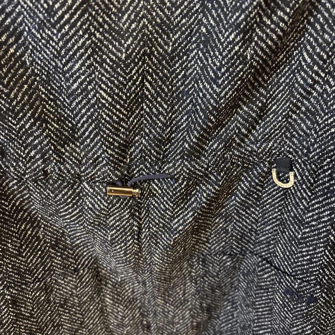 MUNTALP ヘリンボーン柄 ワンピース