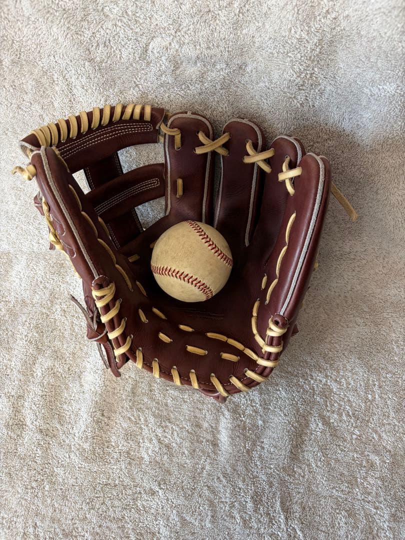 アイピーセレクト 限定 硬式グラブ 定価¥56,100 アクアフィット加工済み
