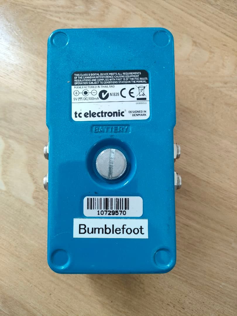 ギター tc electronic FlashBack Delay and Looper