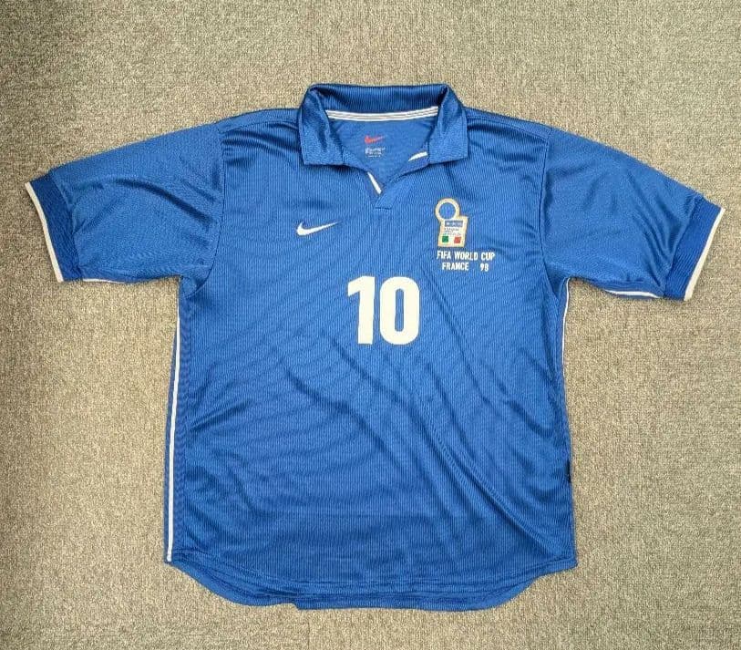 98 イタリア代表 ホーム 半袖 10 デルピエロ ユニフォーム