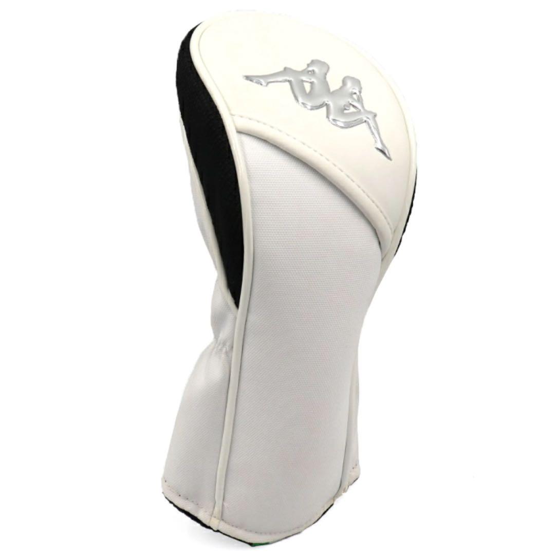 【お得】kappa カッパ キャディバッグ ヘッドカバー まとめ売り ホワイト