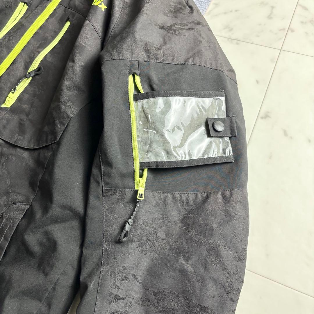 フェニックス スキーウェア スノーマーブル 上下セット カモフラ柄 Mサイズ