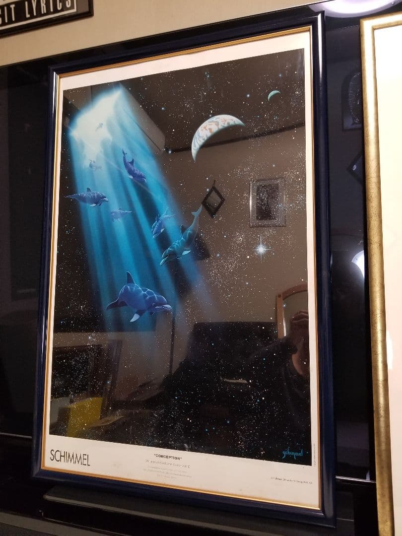 1992年　製作　シメール　ヴィンテージ　スペースエイジ　アート　ポスター