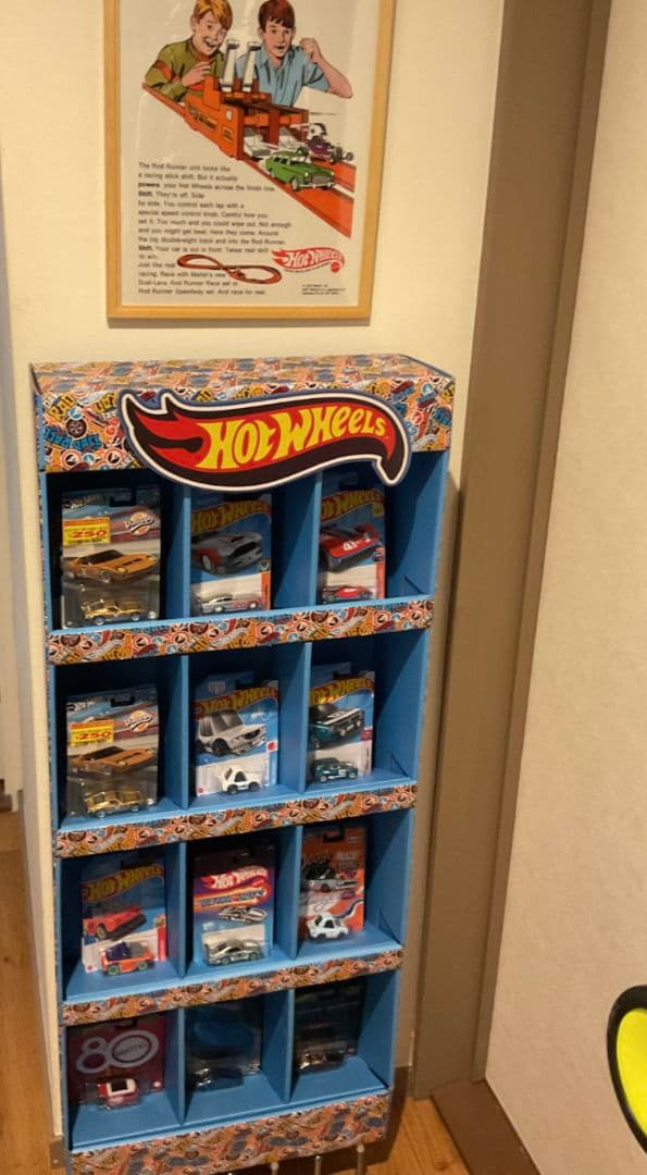 【4セット】Hot Wheels ディスプレイスタンド　ホットウィール48台収納