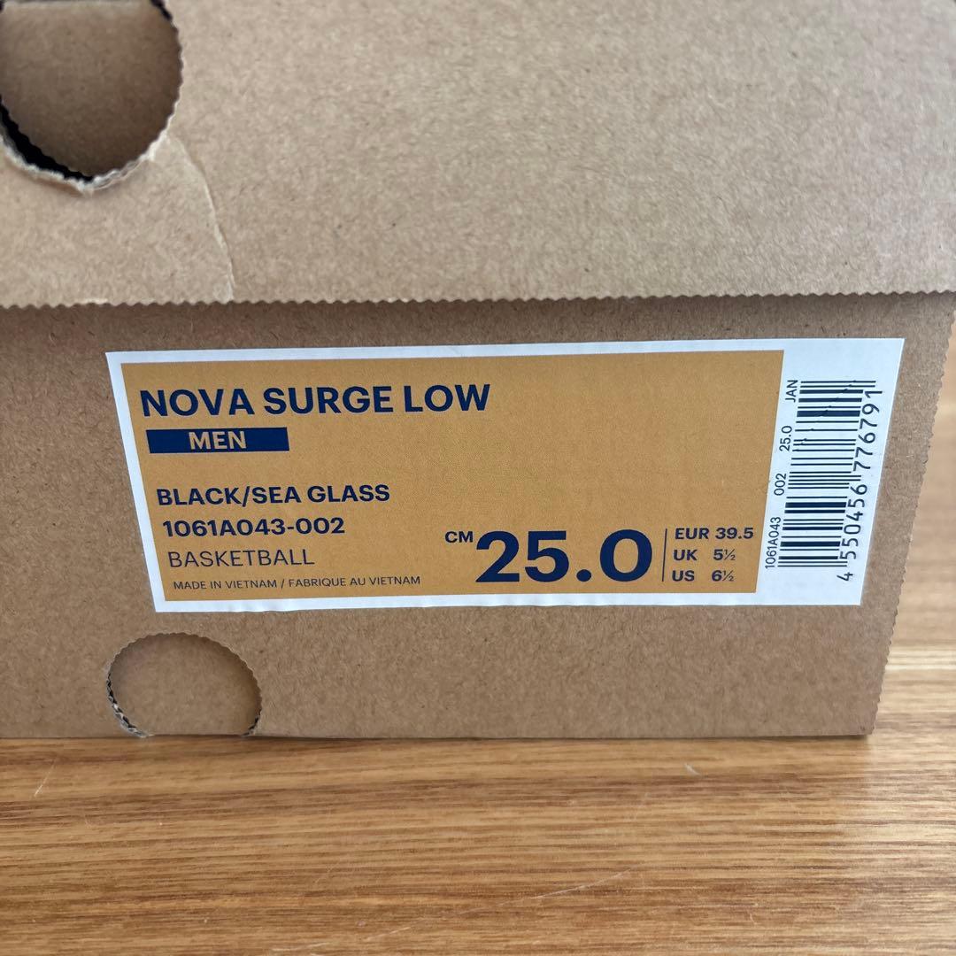 25cm　アシックス　バスケットシューズ 　ノヴァ サージロー 1061A043