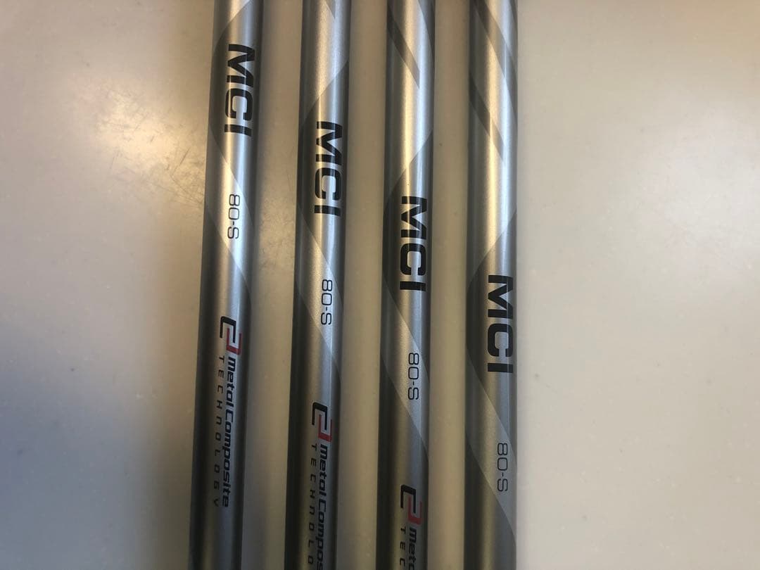 ミズノプロ245 7本セット　MCI80Sシャフト