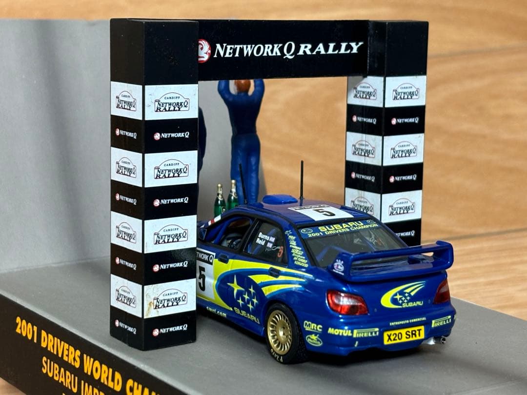 イクソ 1/43 スバル インプレッサ WRC ワールドチャンピオン2001