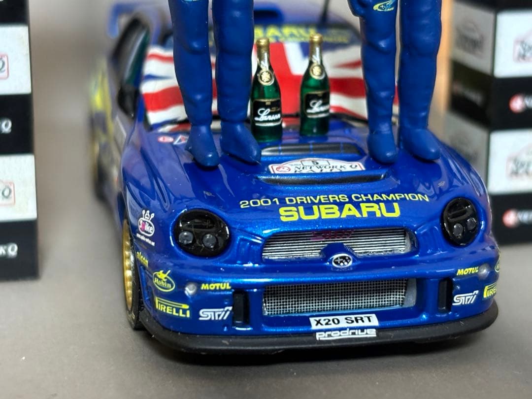 イクソ 1/43 スバル インプレッサ WRC ワールドチャンピオン2001