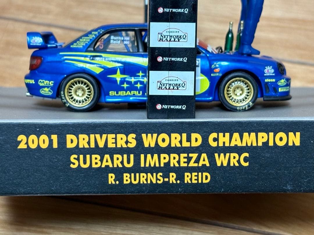 イクソ 1/43 スバル インプレッサ WRC ワールドチャンピオン2001