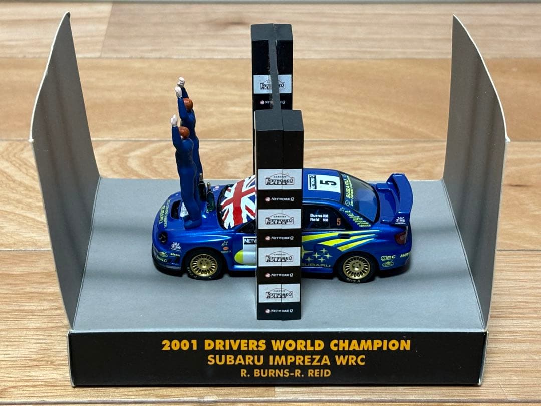 イクソ 1/43 スバル インプレッサ WRC ワールドチャンピオン2001