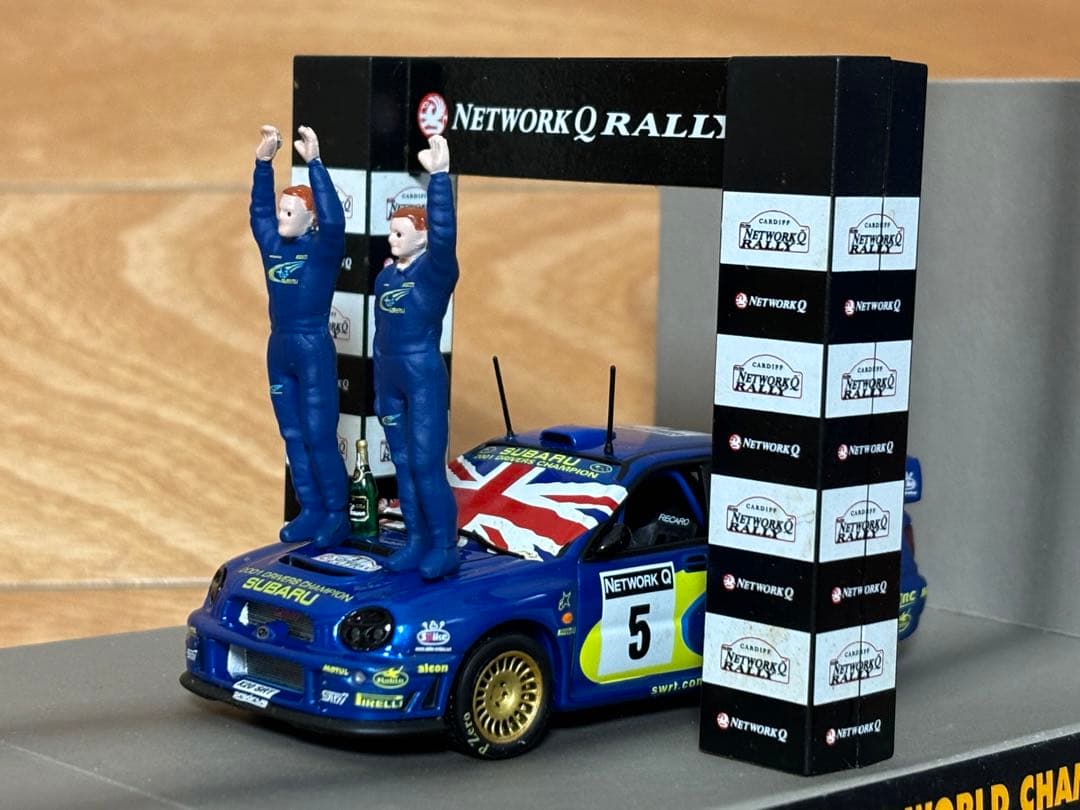 イクソ 1/43 スバル インプレッサ WRC ワールドチャンピオン2001