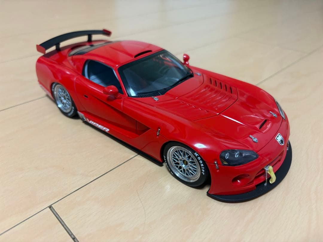 美品　1/18 オートアート ダッジ バイパー コンペティションプレーンボディ