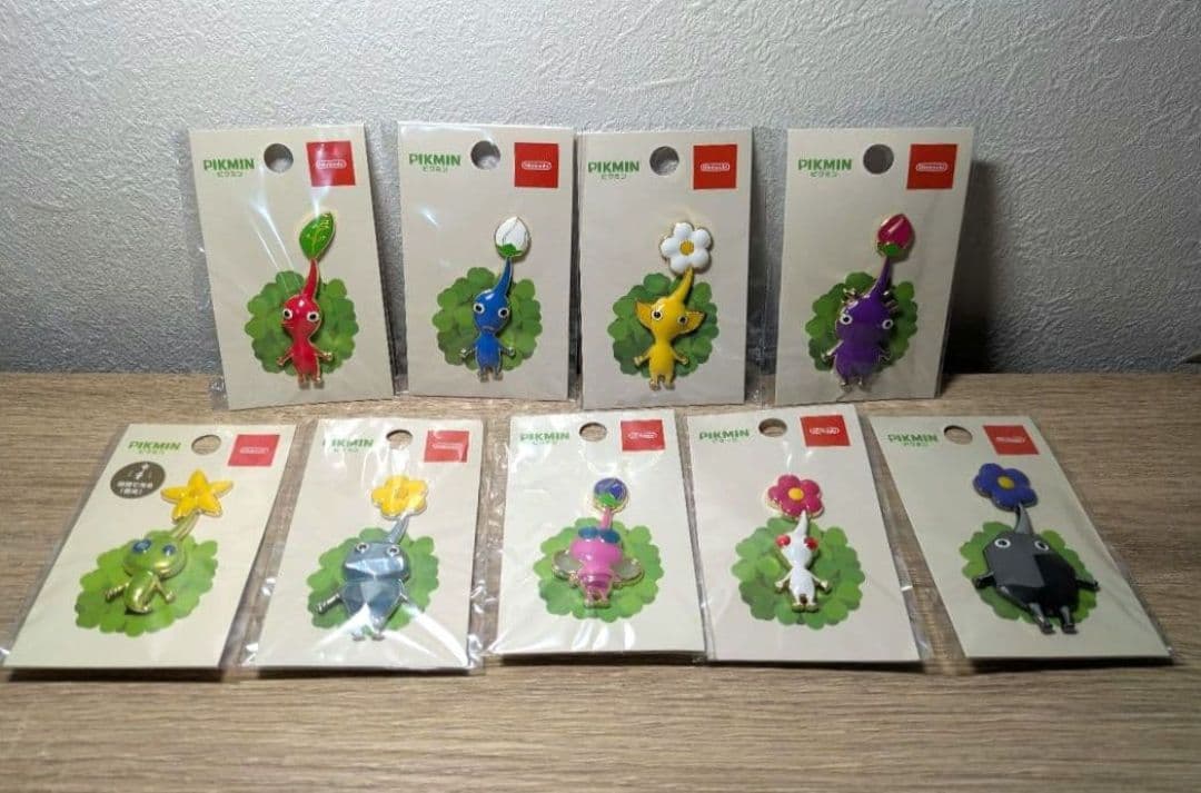 【新品】任天堂　ピクミン ピンズ・ピンバッジ コンプリート