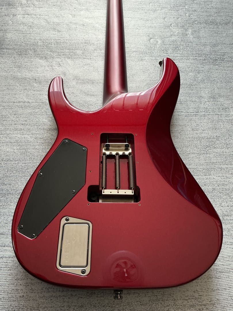 ギター ESP M-II Custom Deep Candy Apple Red