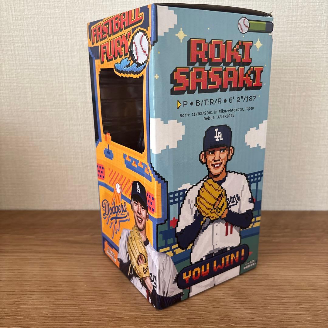 佐々木朗希　ボブルヘッド　FASTBALL FURY 2025/8/4配布