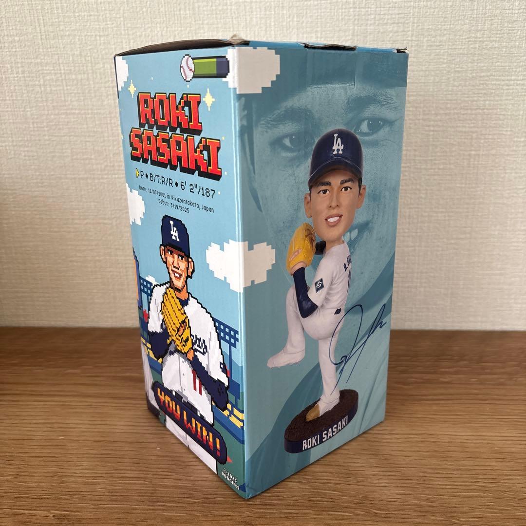 佐々木朗希　ボブルヘッド　FASTBALL FURY 2025/8/4配布