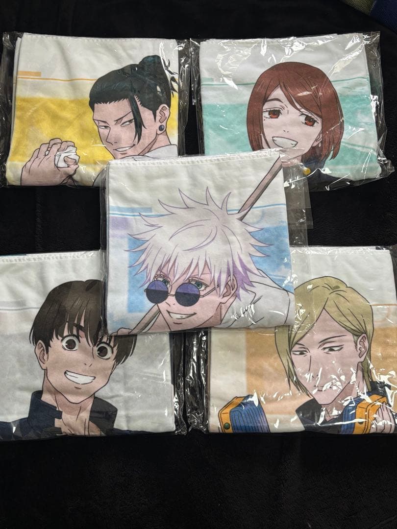 呪術廻戦 ビッグタオル 五条　夏油　家入　灰原　七海　5種