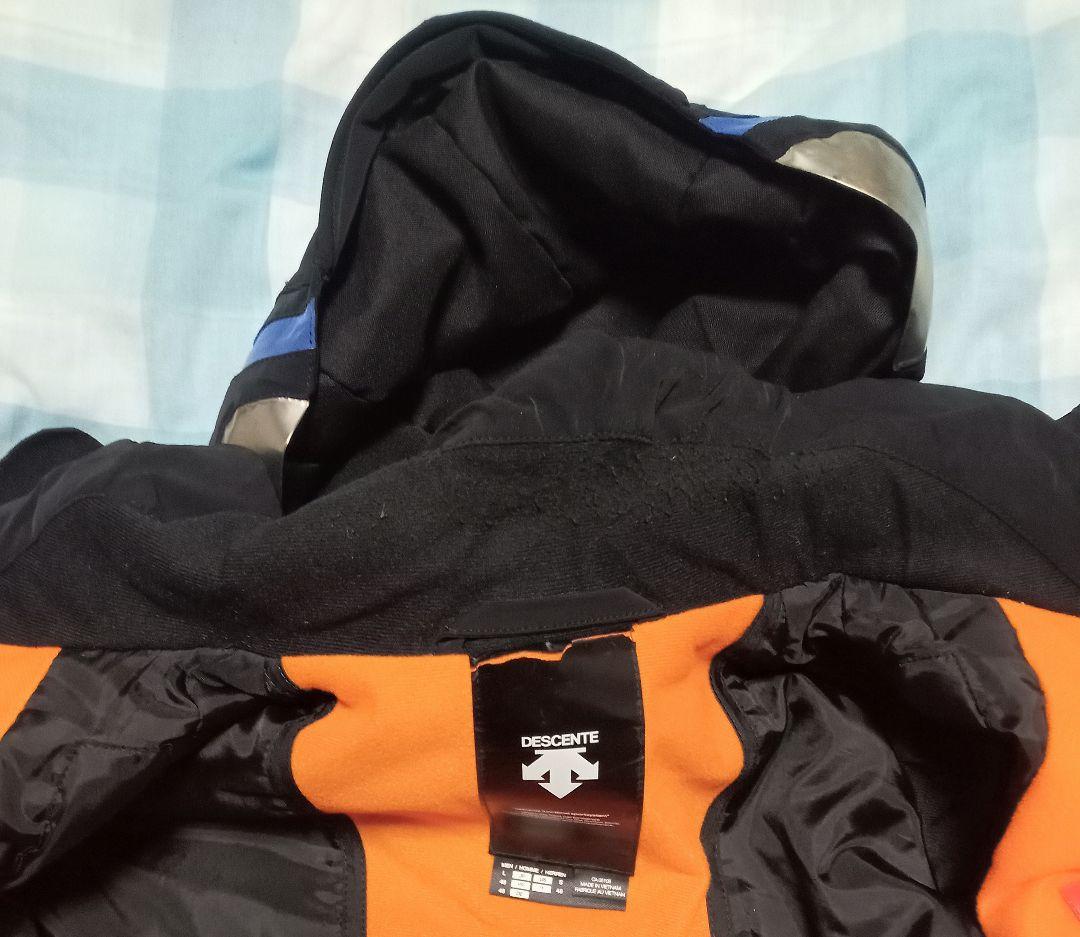 【値下げ】デサント　スキーウェア　黒　Ｌサイズ