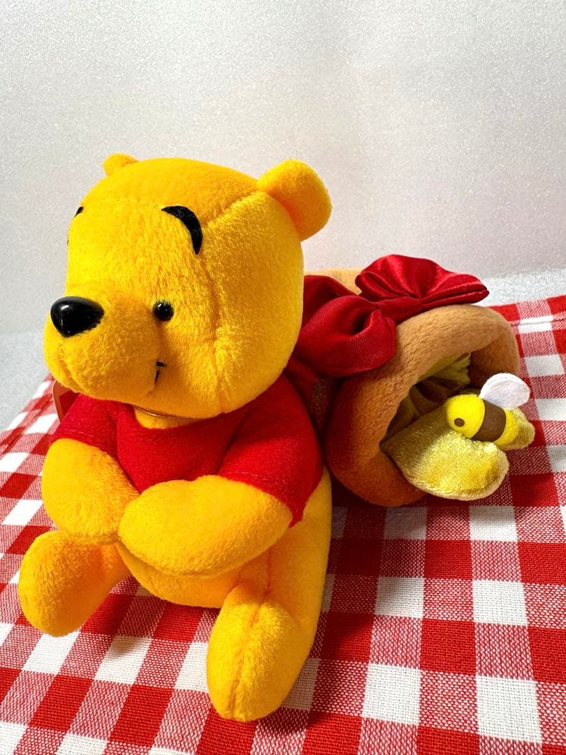 レア　ディズニーストア　くまのプーさん　着ぐるみ　レトロ　ぬいぐるみ　はちみつ