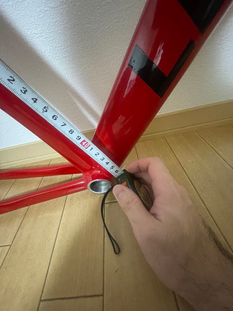 送料込!! leader bike 725 フレーム フォーク