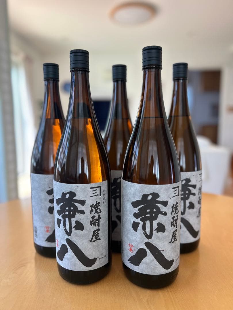 兼八　5本セット　四ツ谷酒造　焼酎 本格焼酎 1800ml 25% 森伊蔵