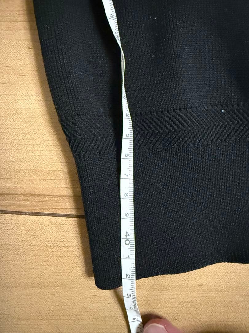 ZOZO Champion 長袖セーター 黒ブリーフィング